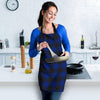 Blue Buffalo Plaid Women's Apron-grizzshop