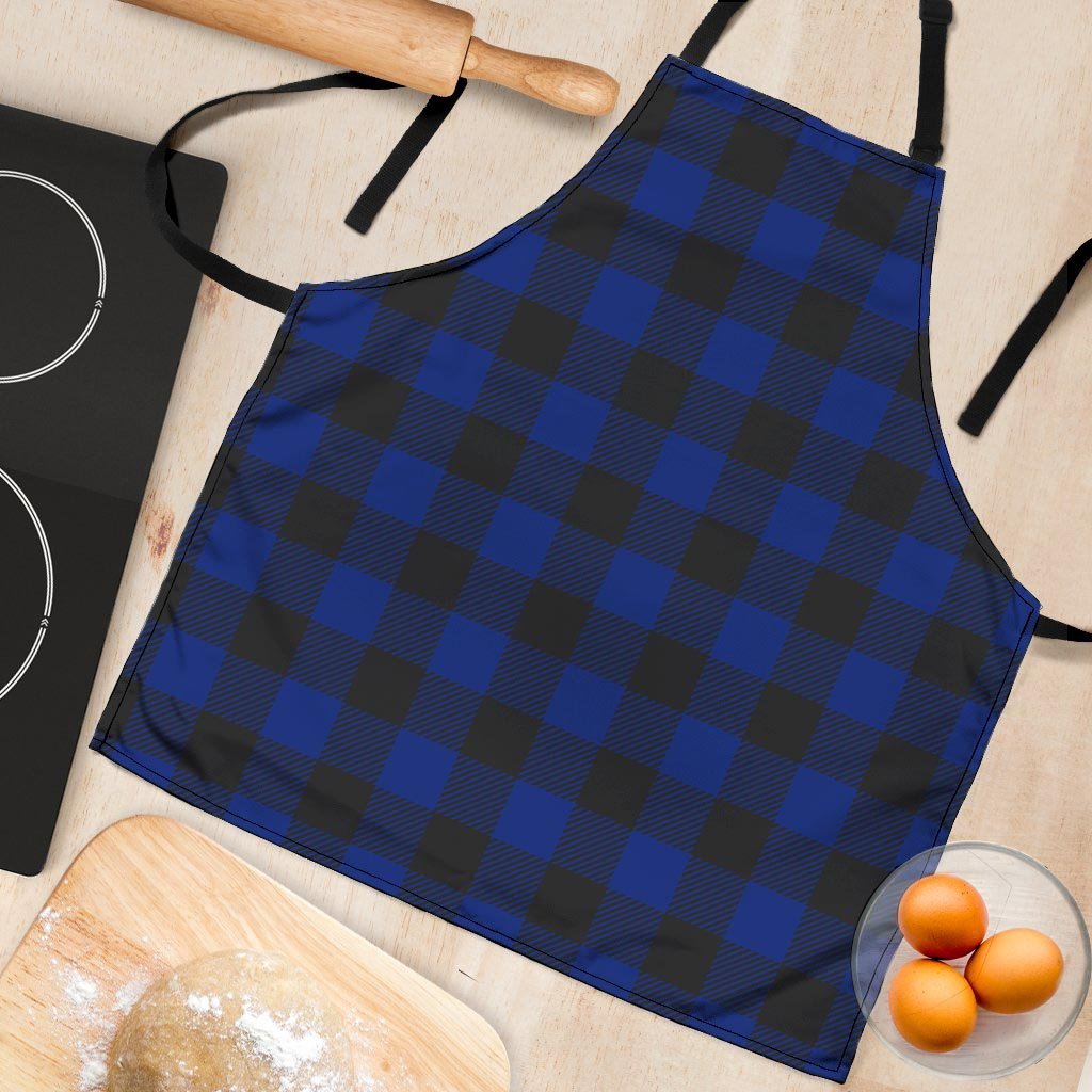 Blue Buffalo Plaid Women's Apron-grizzshop