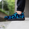 Blue Butterfly Print Men's Sneakers-grizzshop