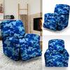 Blue Camo Print Recliner Cover-grizzshop