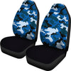 Blue Camo Universal Fit Car Seat Covers-grizzshop