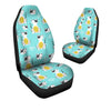 Blue Cat Print Car Seat Covers-grizzshop