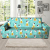 Blue Cat Print Sofa Cover-grizzshop