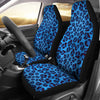 Load image into Gallery viewer, Blue Cheetah Leopard Pattern Print Universal Fit Car Seat Cover-grizzshop