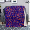 Blue Chinese Dragon Blanket-grizzshop