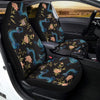 Blue Chinese Dragon Floral Print1 Car Seat Covers-grizzshop