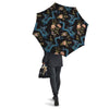 Blue Chinese Dragon Floral Print1 Umbrella-grizzshop