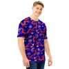 Blue Chinese Dragon Men T Shirt-grizzshop