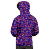 Blue Chinese Dragon Men's Hoodie-grizzshop