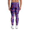 Blue Chinese Dragon Men's Leggings-grizzshop