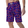 Blue Chinese Dragon Men's Shorts-grizzshop