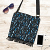 Blue Dream Catcher Feather Crossbody Bags-grizzshop