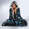 Blue Dream Catcher Feather Hooded Blanket-grizzshop