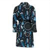 Blue Dream Catcher Feather Men Long Robe-grizzshop