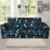 Blue Dream Catcher Feather Sofa Covers-grizzshop