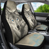 Blue Eye Wolf Universal Fit Car Seat Covers-grizzshop