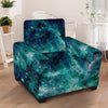 Blue Galaxy Space Armchair Cover-grizzshop