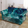 Blue Galaxy Space Loveseat Cover-grizzshop