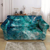 Blue Galaxy Space Loveseat Cover-grizzshop