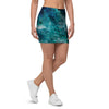 Blue Galaxy Space Mini Skirt-grizzshop