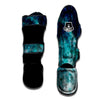 Blue Galaxy Space Muay Thai Shin Guard-grizzshop