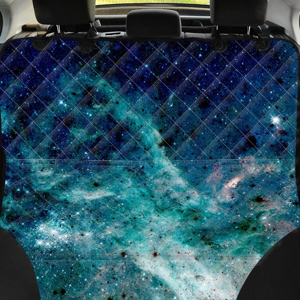 Blue Galaxy Space Pet Car Seat Cover-grizzshop