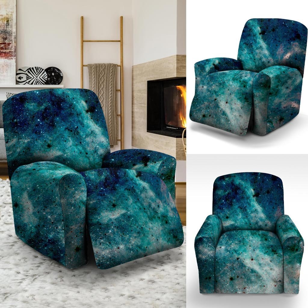 Blue Galaxy Space Recliner Cover-grizzshop