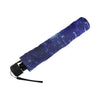 Blue Galaxy Space Stardust Print Foldable Umbrella-grizzshop