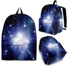 Blue Galaxy Space Stardust Print Premium Backpack-grizzshop