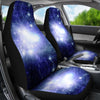 Blue Galaxy Space Stardust Print Universal Fit Car Seat Cover-grizzshop