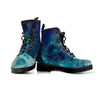 Blue Galaxy Space Women's Boots-grizzshop