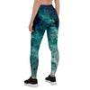 Blue Galaxy Space Women's Leggings-grizzshop