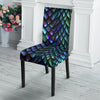 Blue Green Egg Skin Dragon Pattern Print Chair Cover-grizzshop