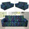 Blue Green Egg Skin Dragon Pattern Print Sofa Covers-grizzshop