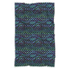 Blue Green Egg Skin Dragon Pattern Print Throw Blanket-grizzshop