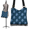 Blue Hawaiian Sea Turtle Pattern Print Crossbody Bags-grizzshop