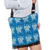 Blue Hawaiian Shark Sea Turtle Pattern Print Crossbody Bags-grizzshop