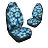 Blue Hibiscus Hawaiian Print Car Seat Covers-grizzshop