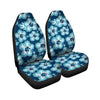 Blue Hibiscus Hawaiian Print Car Seat Covers-grizzshop