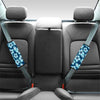 Blue Hibiscus Hawaiian Print Seat Belt Cover-grizzshop