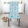 Blue Koala Pattern Print Chair Cover-grizzshop