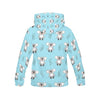 Blue Koala Pattern Print Men Pullover Hoodie-grizzshop