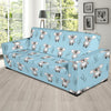 Blue Koala Pattern Print Sofa Covers-grizzshop