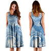 Blue Liquid Marble Dress-grizzshop