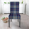 Blue Navy Plaid Tartan Chair Cover-grizzshop