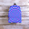 Blue Optical illusion Backpack-grizzshop