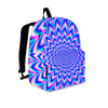 Blue Optical illusion Backpack-grizzshop