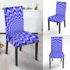 Blue Optical illusion Chair Cover-grizzshop