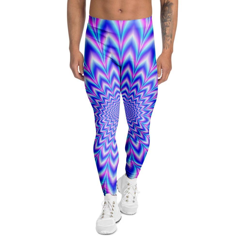 Blue Psychedelic Men's Leggings – Grizzshopping