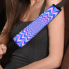 Blue Optical illusion Seat Belt Cover-grizzshop